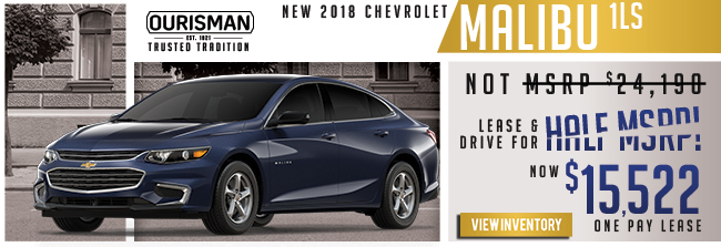 New 2018 Chevrolet Malibu 1LS