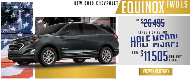 New 2018 Chevrolet Equinox FWD LS