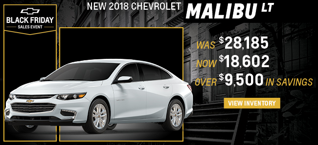 New 2018 Chevrolet Malibu LT