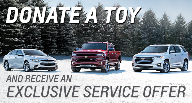 Donate A Toy, Receive Special Service Savings