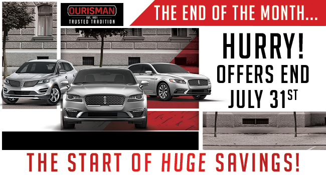 Awesome End Of The Month Offers From Ourisman