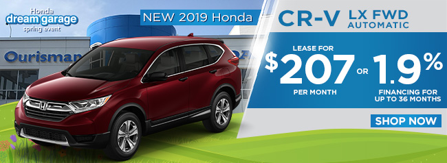New 2019 Honda CR-V LX FWD Auto