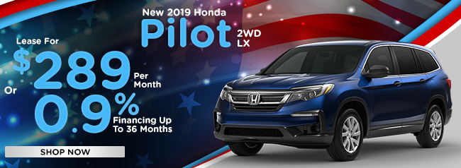 New 2019 Honda Pilot 2WD LX