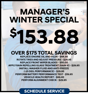 Manager's Fall Special