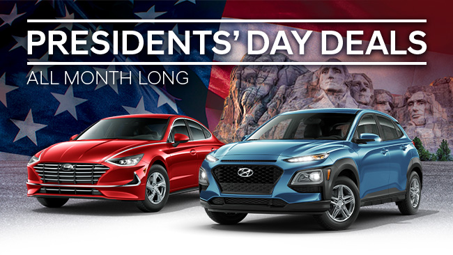 Presidents Day Deals All Month Long Promotion