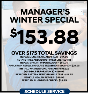 Manager's Winter Special