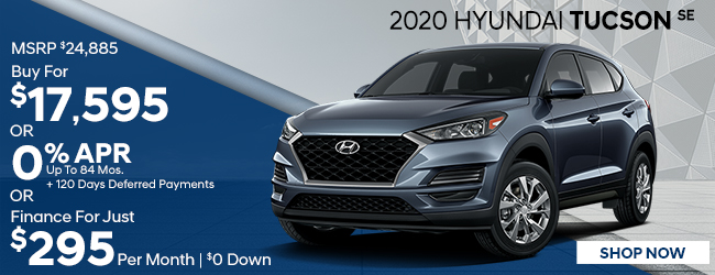New 2020 Hyundai Tucson