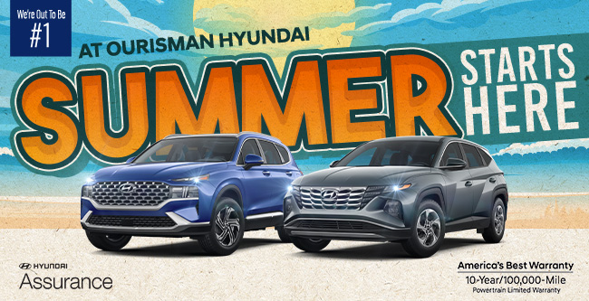 promotional offer from Ourisman Hyundai