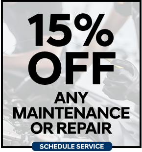 15% off any maintenance or repair