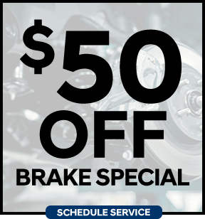 $50 off brake special