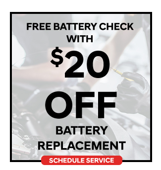 Battery Replacement discount offer