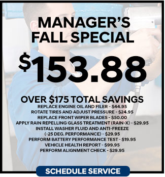 Manager's Seasonal Special