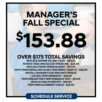 Manager's Fall Special