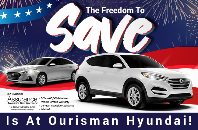 The Freedom To Save Is At Ourisman Hyundai