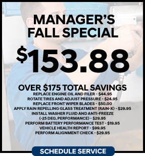 Manager's Seasonal Special