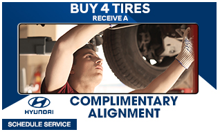 Buy 4 Tires, Get Complimentary Alignment