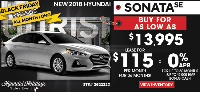New 2018 Hyundai Sonata SE