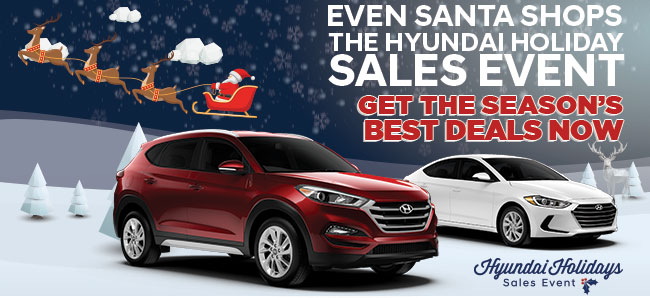 The Hyundai Holiday Sales Event