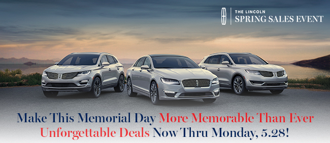 Unforgettable Deals Now Thru Monday, 5.28! 