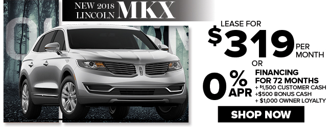 NEW 2018 LINCOLN MKX