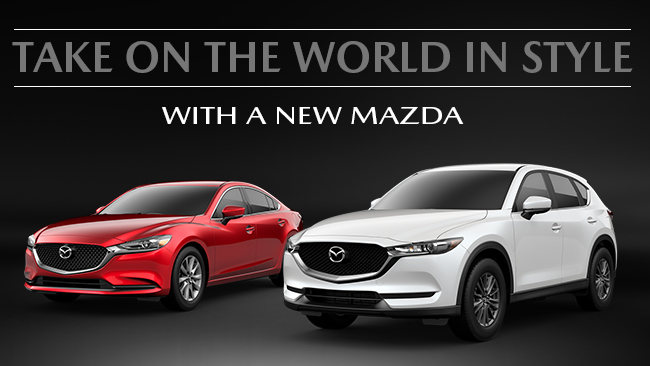 Take on the World in Style with a new Mazda