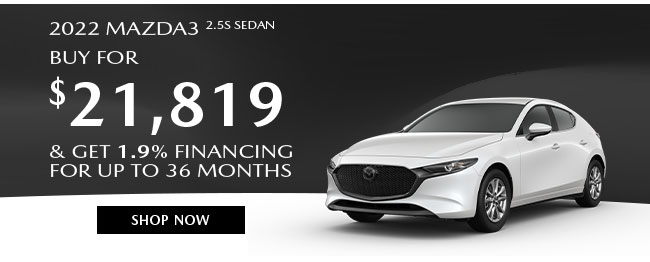 Promotional Offer from Ourisman Mazda in Laurel Maryland