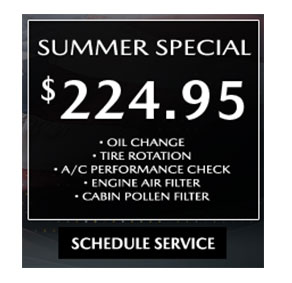 special offer on service for your vehicle