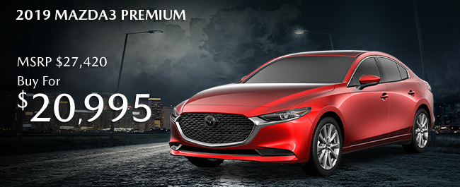 New 2019 Mazda3 Premium