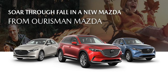 soar through fall with offers from Ourisman Mazda