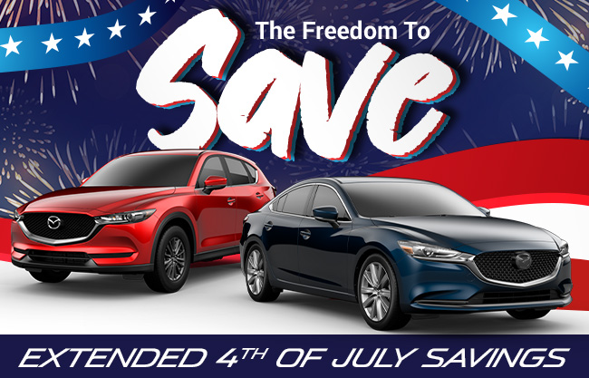 The Freedom To Save Is At Ourisman Mazda