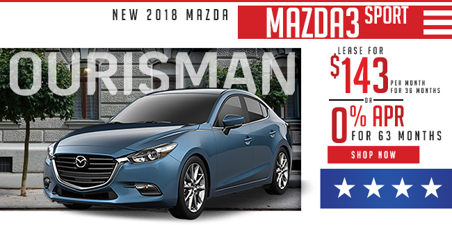 New 2018 Mazda3 Sport
