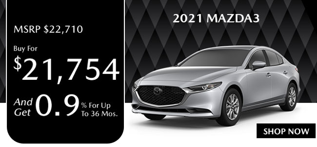 New 2021 Mazda MAZDA3