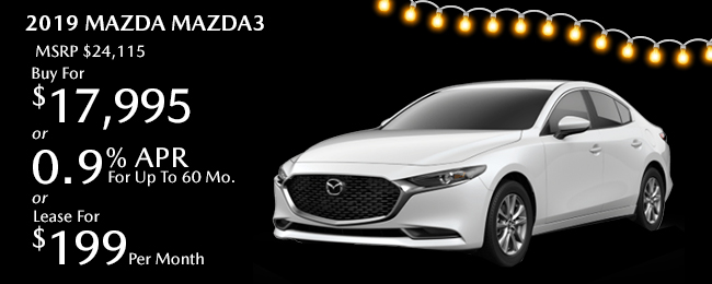 New 2019 Mazda MAZDA3