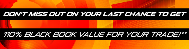 Get 110% Black Book Value For Your Trade