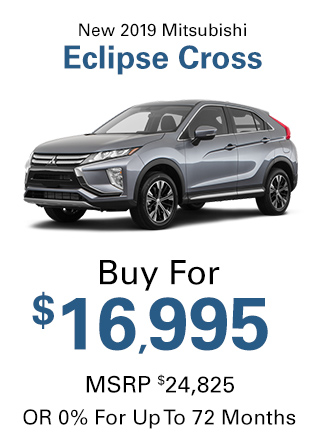 New 2019 Mitsubishi Eclipse Cross