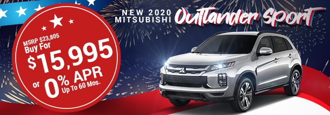 New 2020 Mitsubishi Outlander Sport