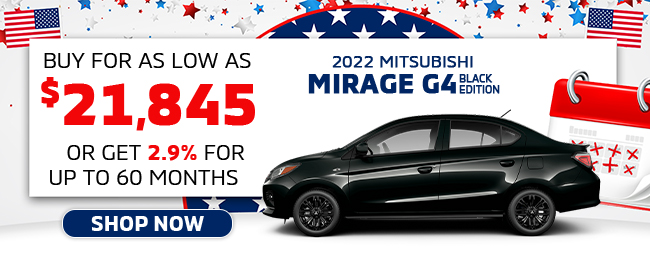 2022 Mitsubishi Mirage G$