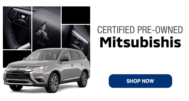 certified pre-owned Mitsubishis