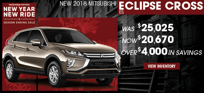 New 2018 Mitsubishi Eclipse Cross ES