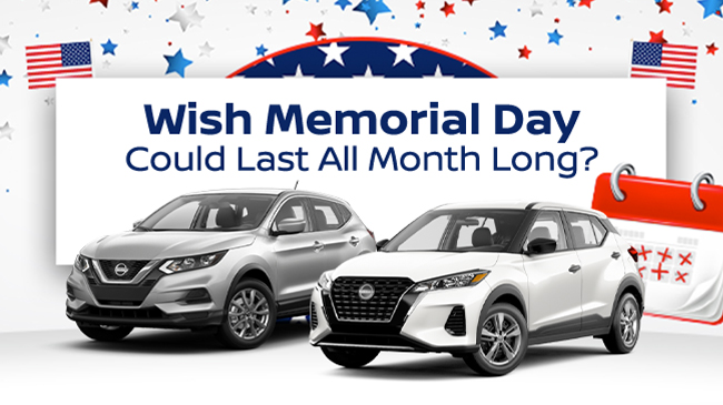 Wish Memorial Day - Could last all month long