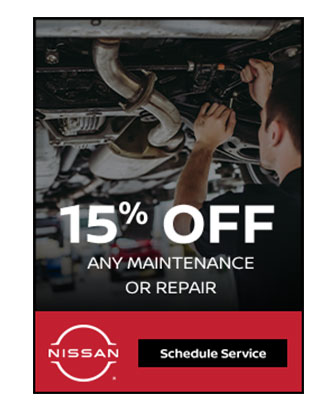 15% off Any Maintenance or repair