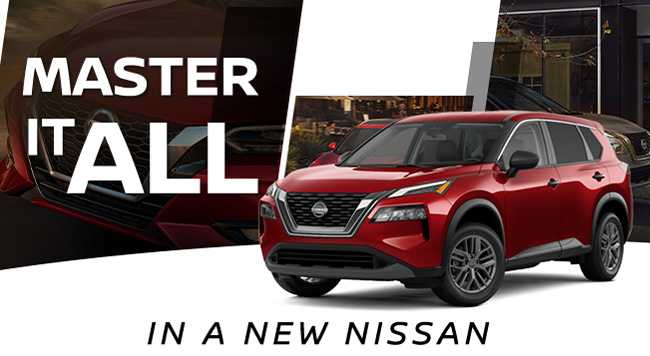 Master it all in a new Nissan
