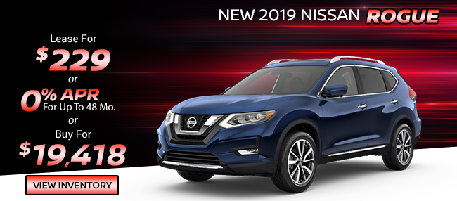 New 2019 Nissan Rogue