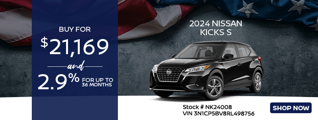 2024 Nissan Kicks S offer