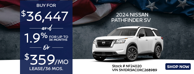 2024 Nissan Pathfinder SV