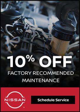 10 percent off factory recommended maintenance