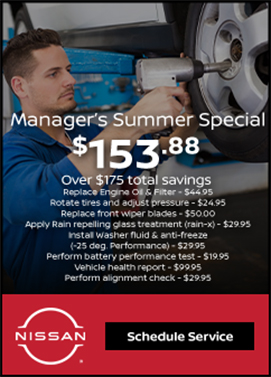 Manager's Summer Special