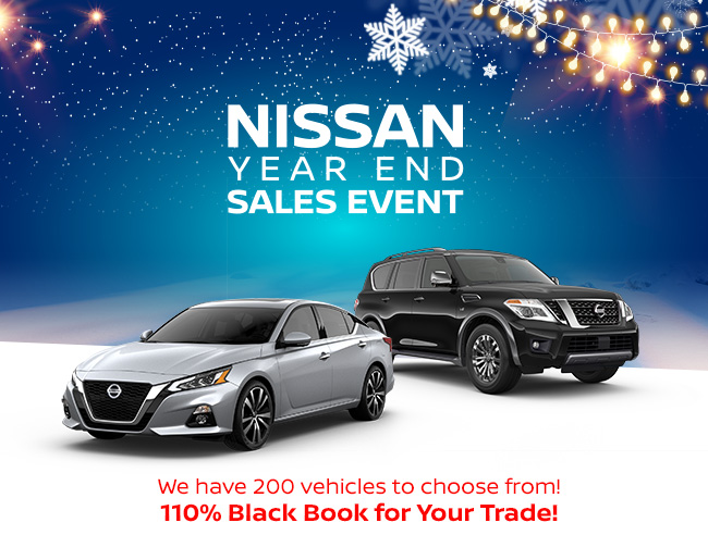 Nissan Year End Sales Event