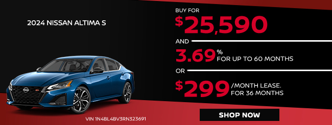 special offers on 2023 Nissan Altima