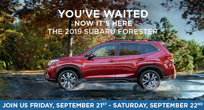 The 2019 Subaru Forester is Here!